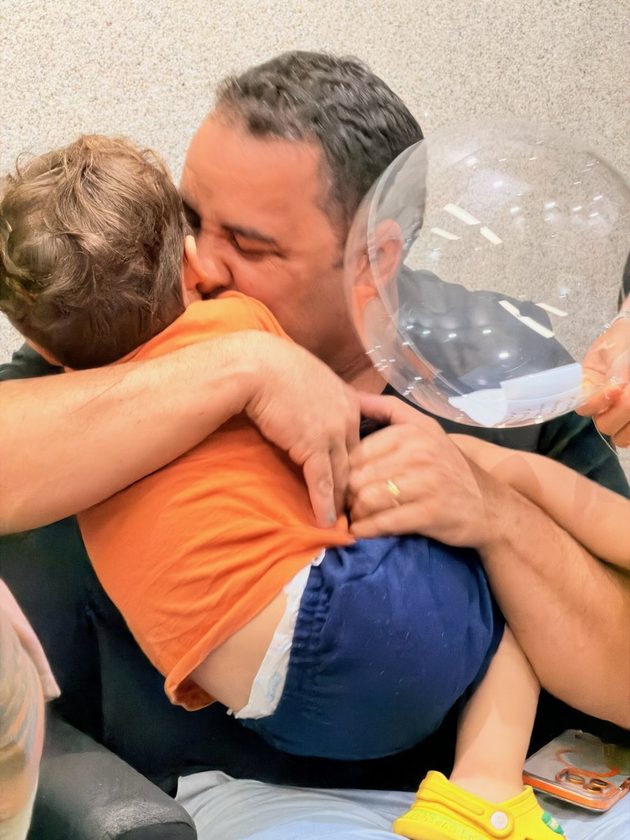 Momento em família na ROZ Odontologia