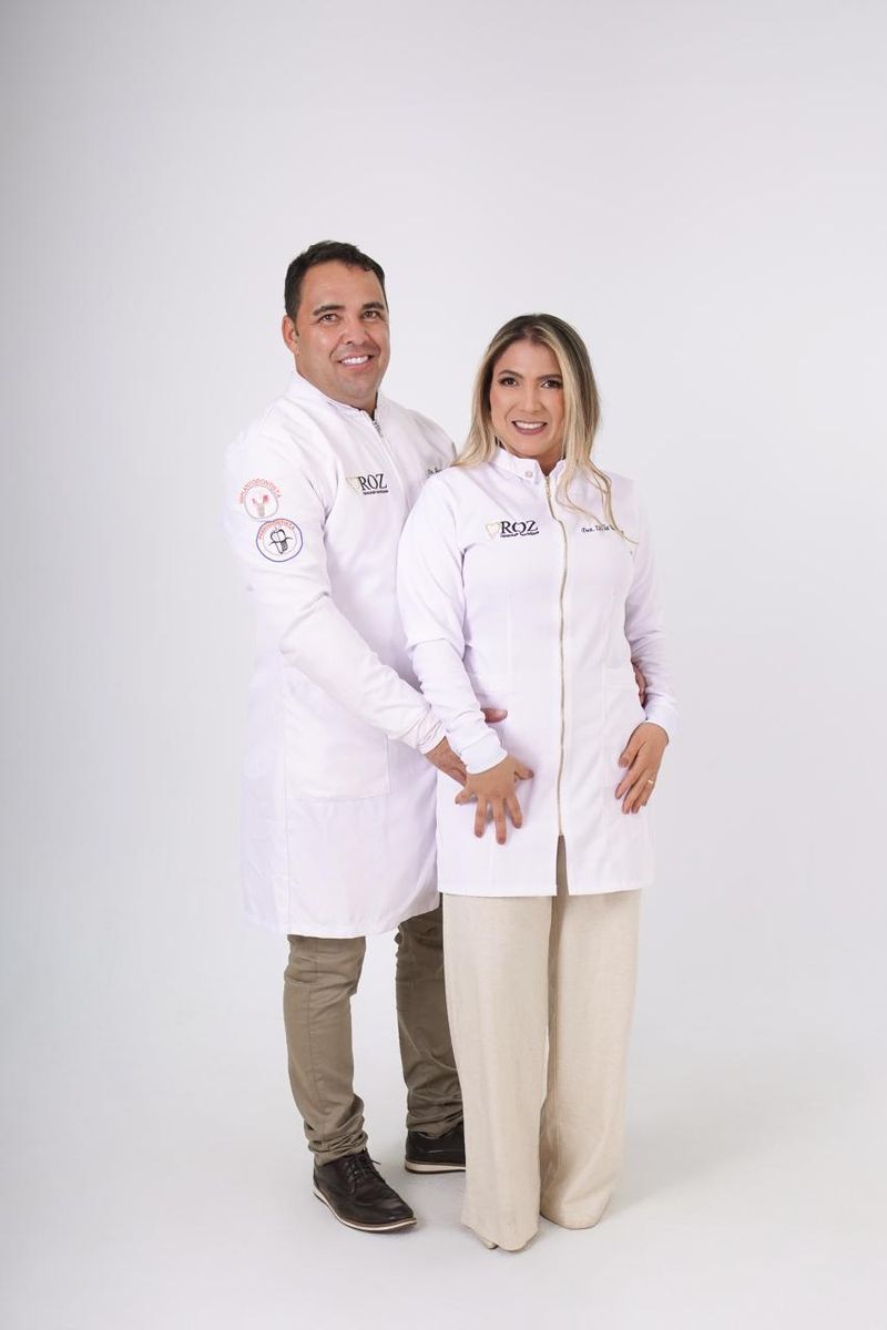 Dentistas da ROZ em jaleco